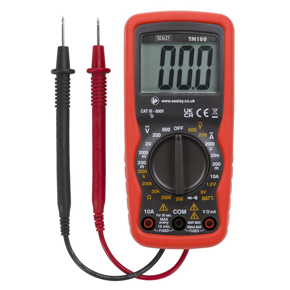Sealey 6-Function Professional Digital Multimeter - Image 1