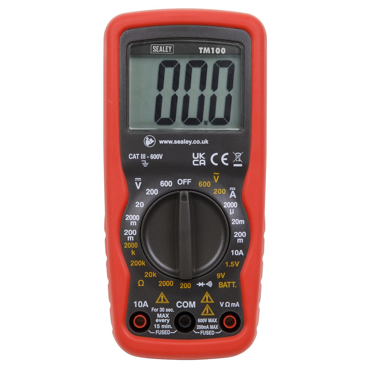 Sealey 6-Function Professional Digital Multimeter - Image 2