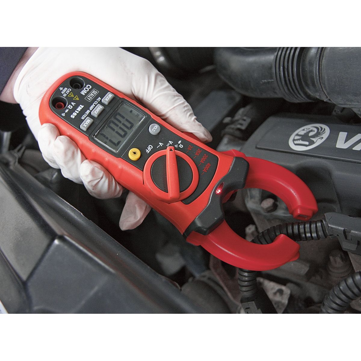 Sealey 6-Function Professional Auto-Ranging Digital Clamp Meter NCVD - Image 4