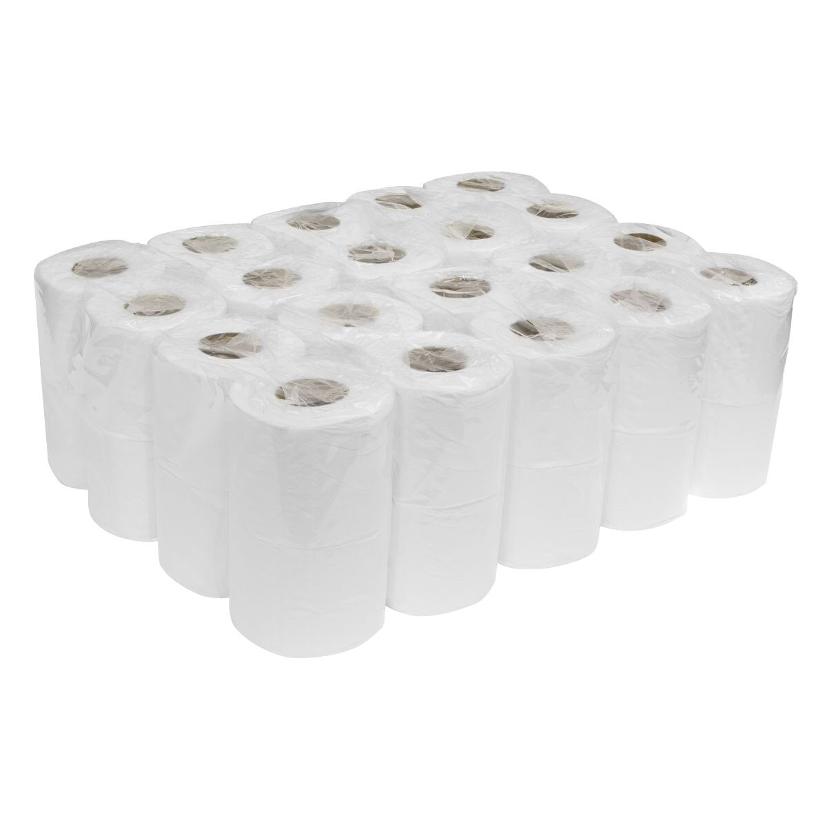 Sealey Plain White Toilet Roll - Pack of 4 x 10 (40 Rolls) - Image 6