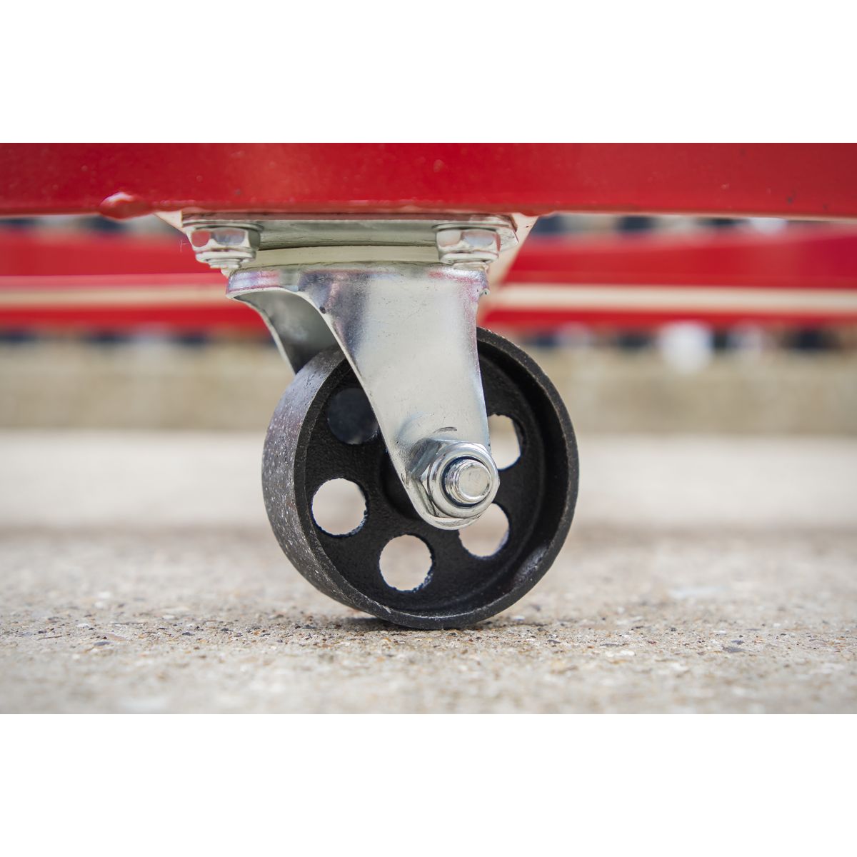 Sealey Drum Dolly with Handle 205L - Image 2