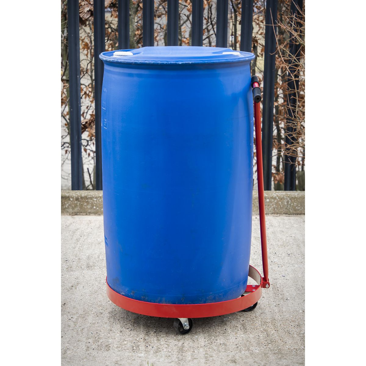 Sealey Drum Dolly with Handle 205L - Image 4