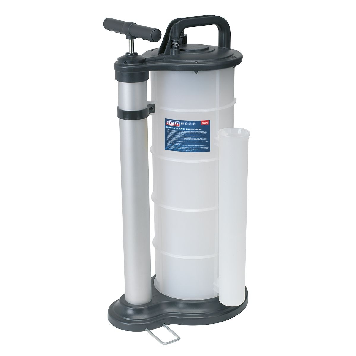 Sealey Manual Vacuum Oil & Fluid Extractor Pump 9L - Image 1