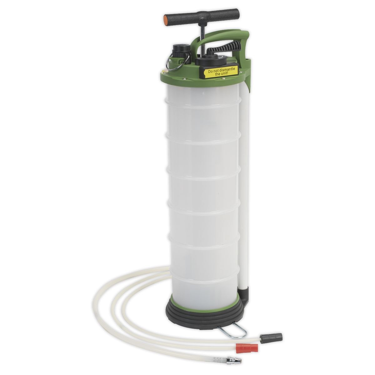 Sealey Manual Vacuum Oil & Fluid Extractor & Discharge 6L - Image 1