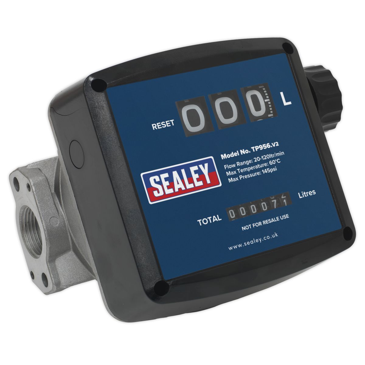 Sealey Diesel & Fluid Flow Meter - Image 4