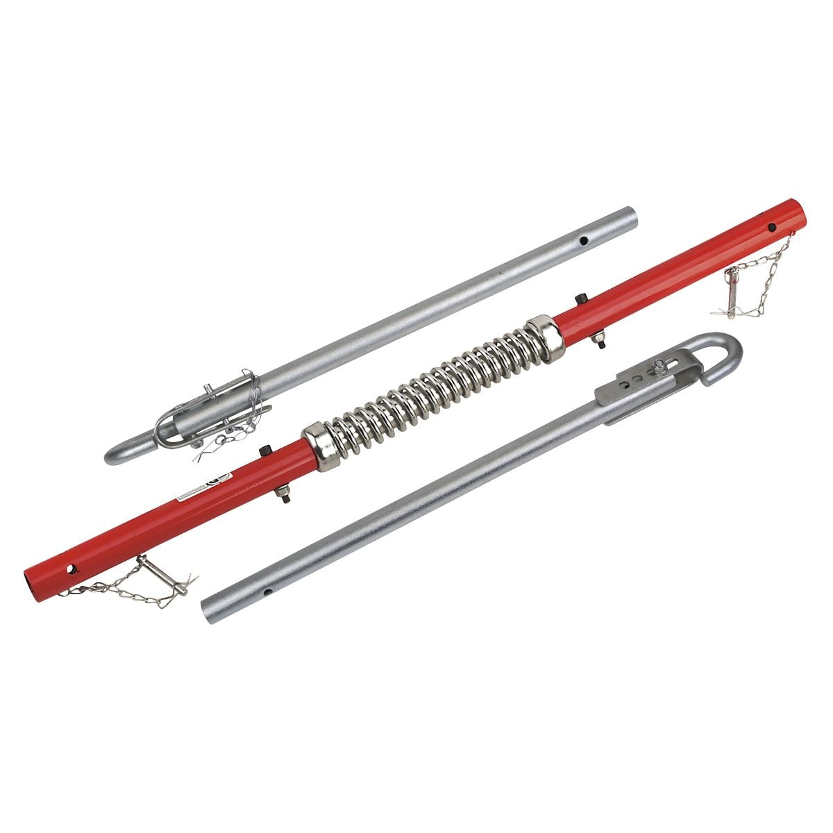 Sealey Tow Pole with Shock Spring 2000kg Rolling Load Capacity - Image 1