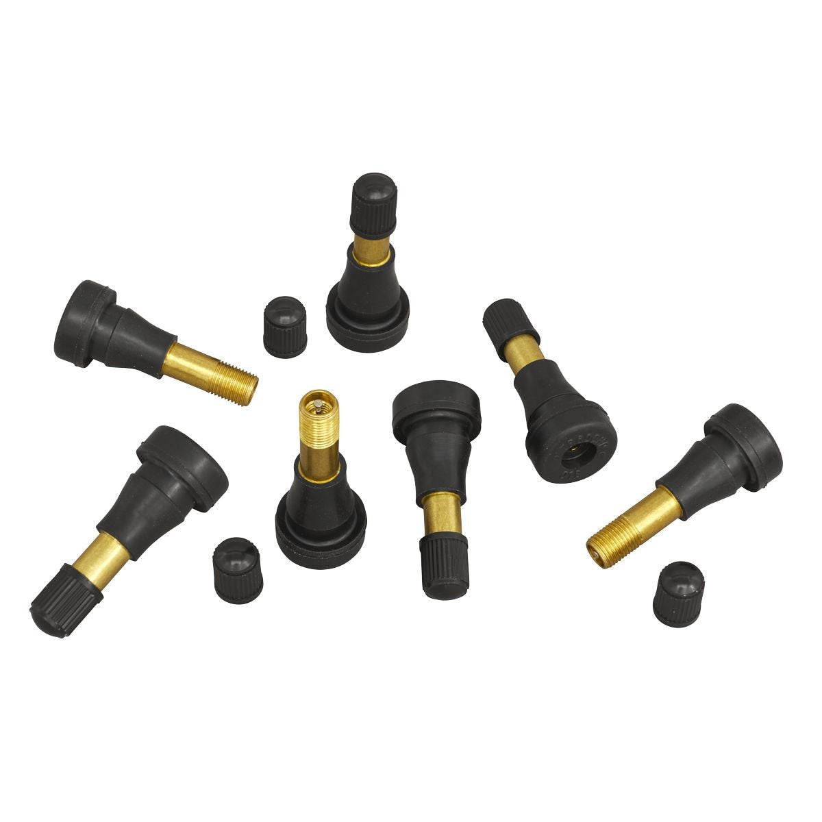 Sealey Snap-in Tubeless High Pressure Tyre Valve TR600 - Pack of 50 - Image 1