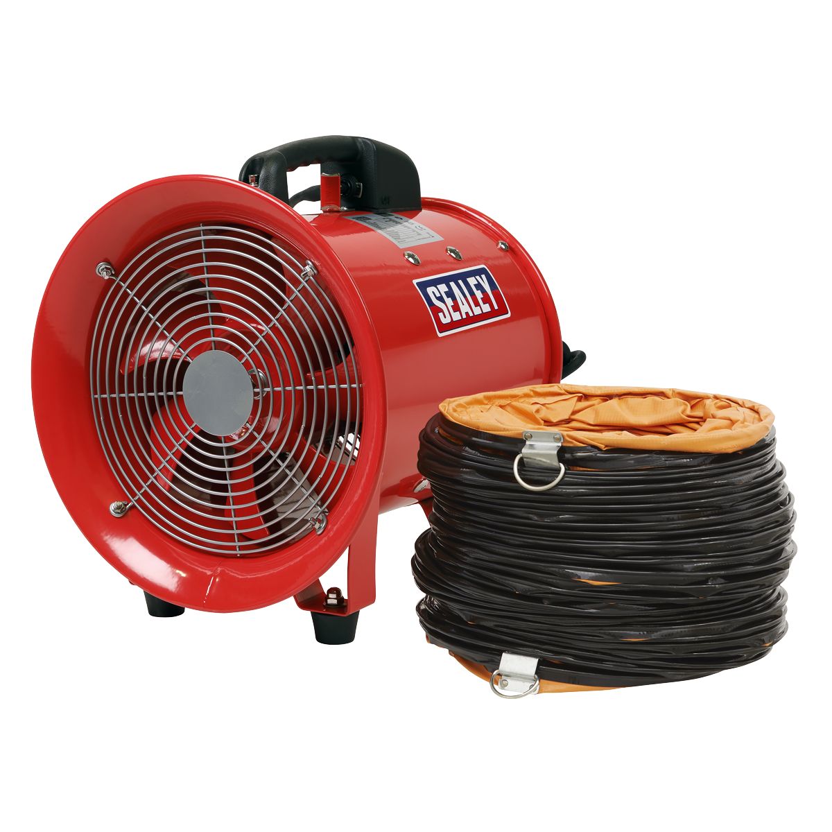 Sealey Portable Ventilator with 5m Ducting 250mm - Image 2