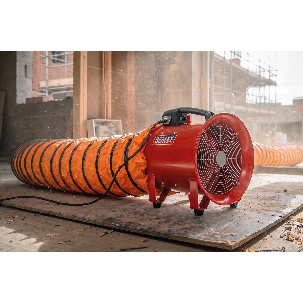 Sealey Portable Ventilator with 5m Ducting 300mm VEN300