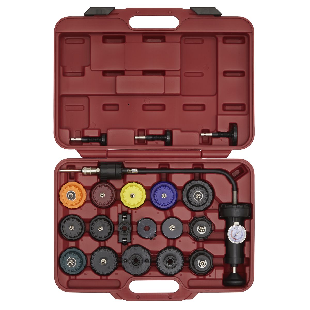 Sealey Cooling System Tester Cap System - Image 2