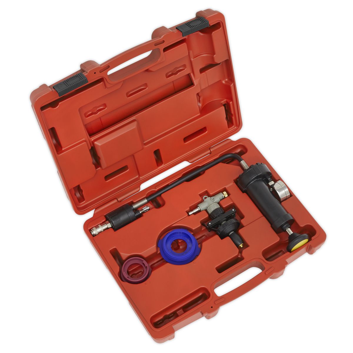 Sealey Cooling System Pressure Test Kit 4pc - Image 1