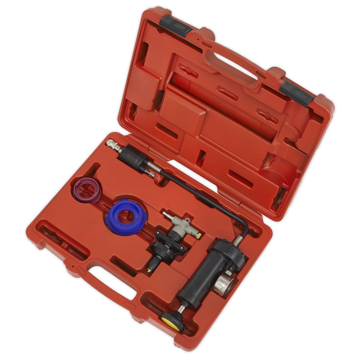 Sealey Cooling System Pressure Test Kit 4pc - Image 3