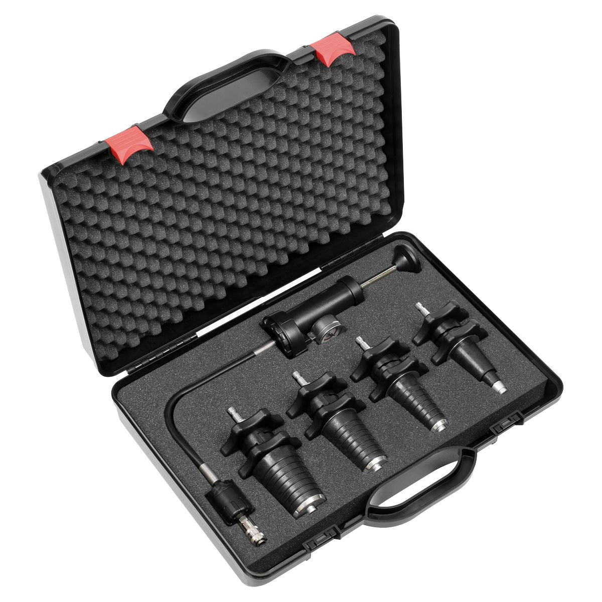 Sealey Cooling System Pressure Test Kit 5pc - Image 1