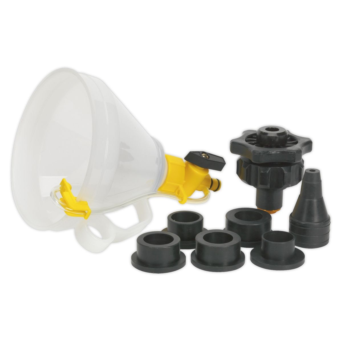 Sealey Automotive Coolant Filler Set - Image 1