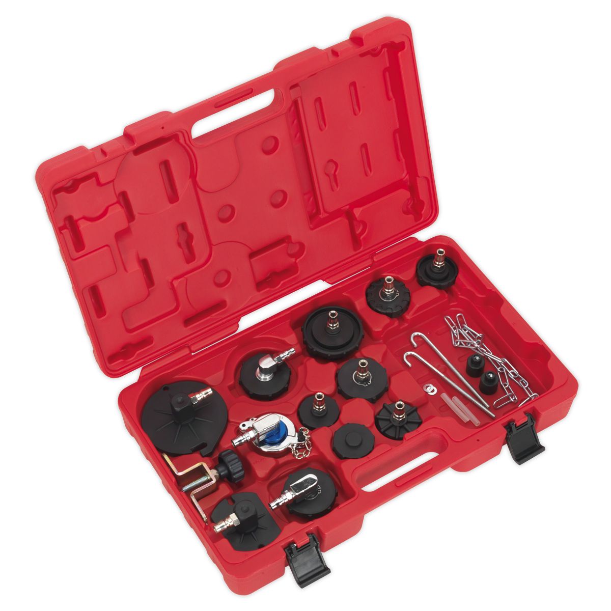 Sealey Brake & Clutch Bleeder Cap Set - Image 1