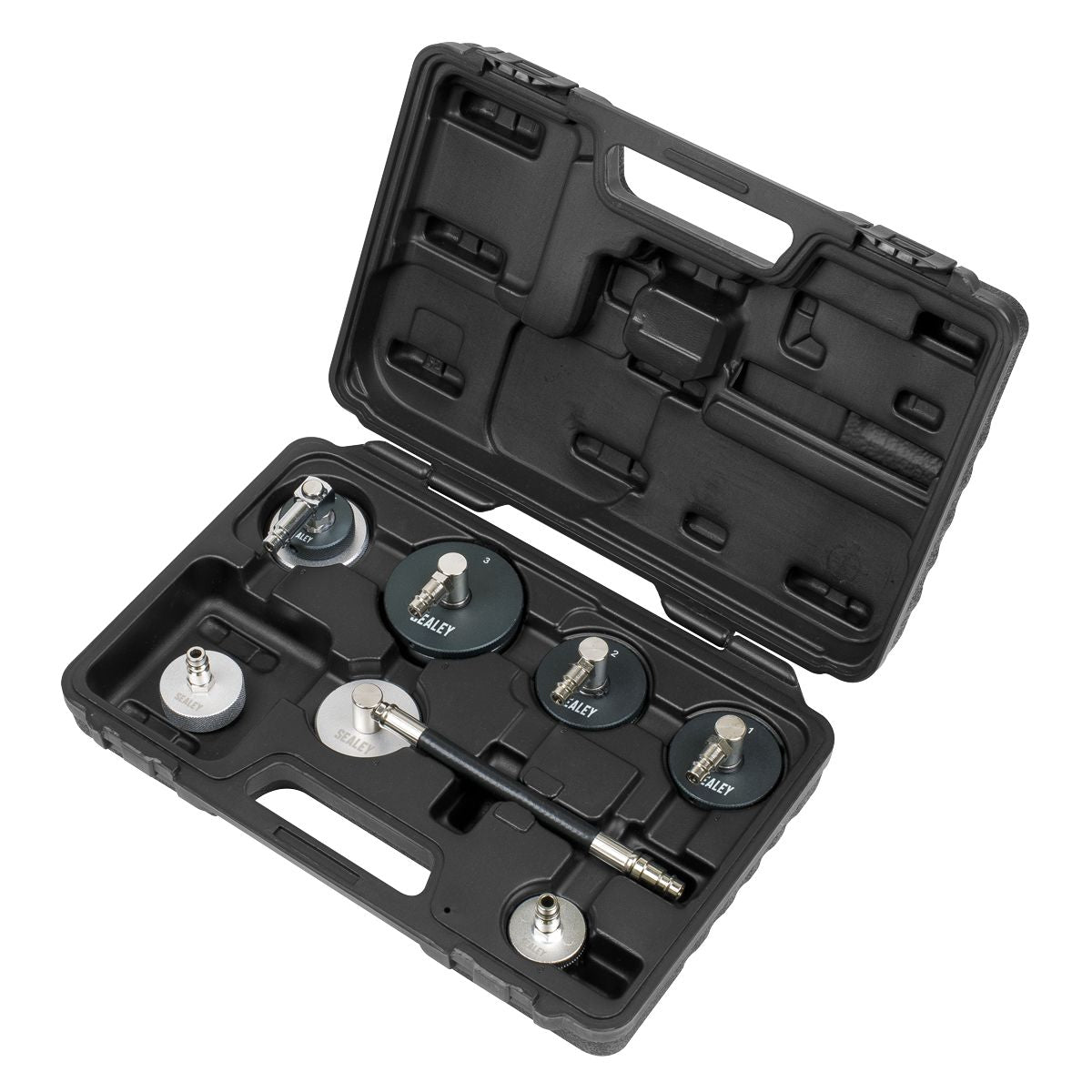 Sealey Brake & Clutch Pressure Bleeder Cap Set 7pc - Image 10