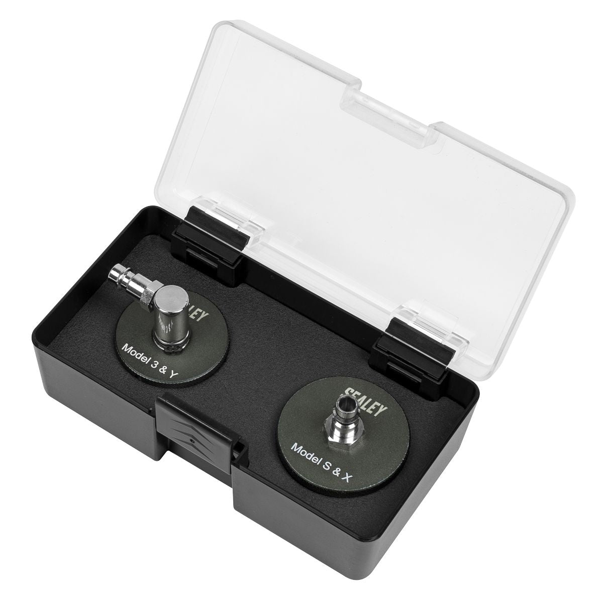 Sealey Brake Pressure Bleeder Cap Set for Tesla - Image 2