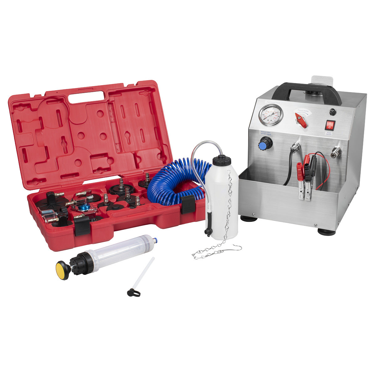 Sealey Brake & Clutch Pressure Bleeder Kit 12V VS0207