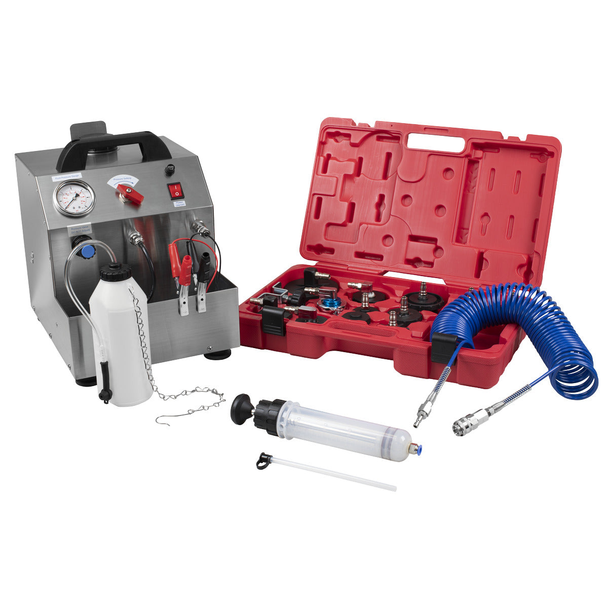 Sealey Brake & Clutch Pressure Bleeder Kit 12V VS0207