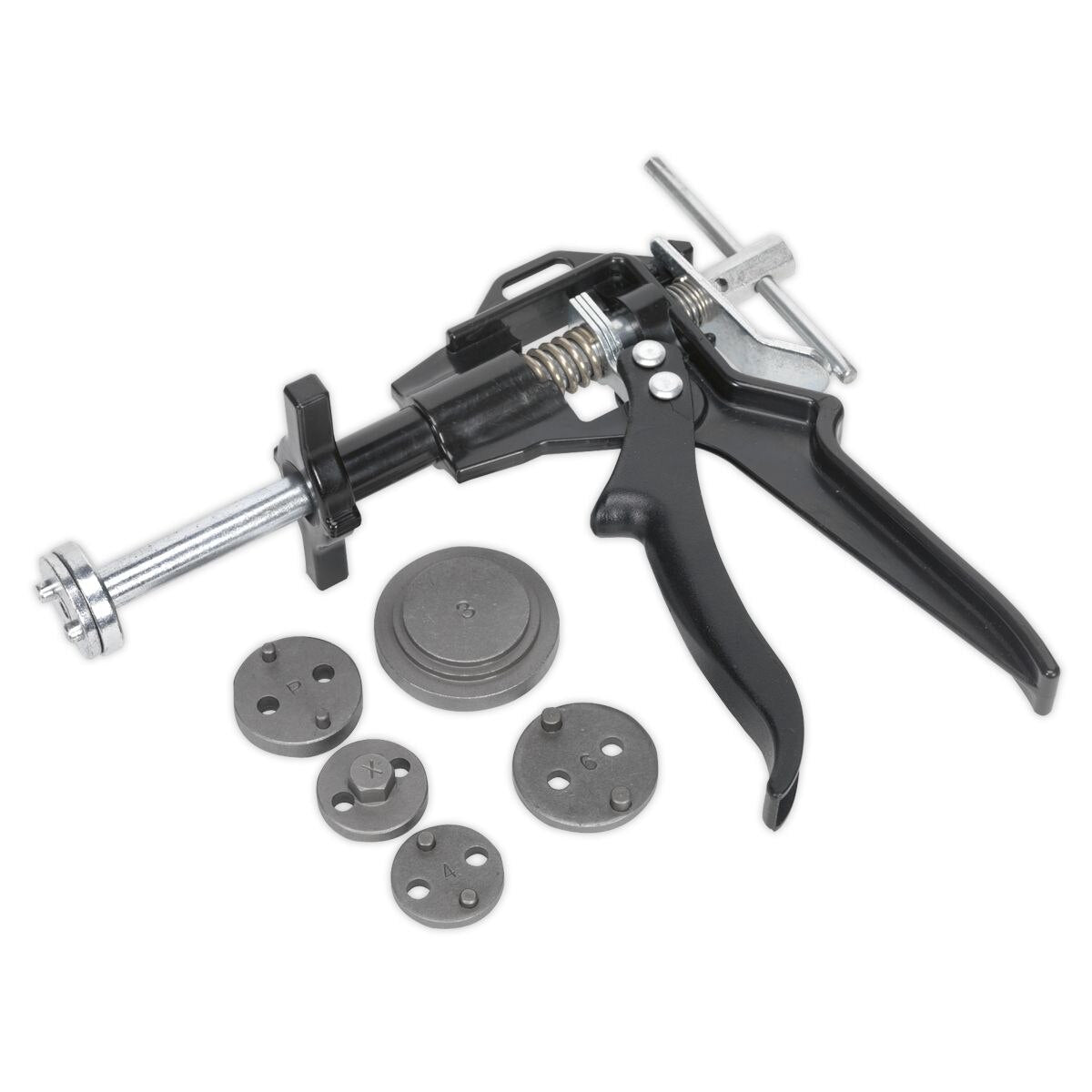 Sealey Brake Piston Wind-Back Tool Kit 5pc - Image 7