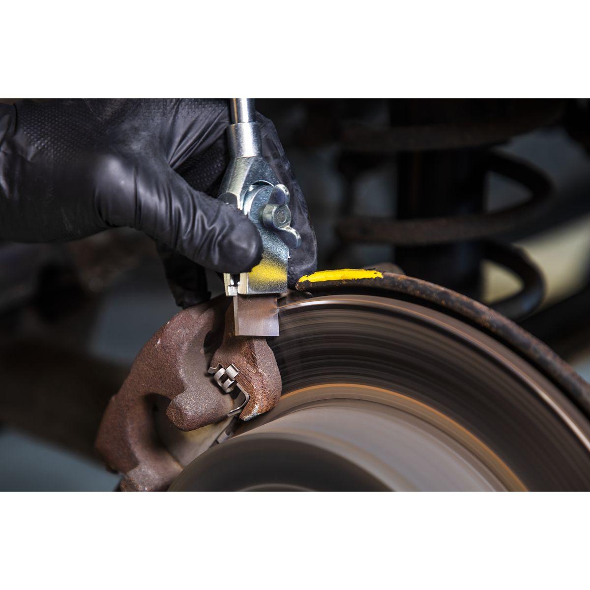 Sealey Remover Brake Disc Lip Set - Image 6
