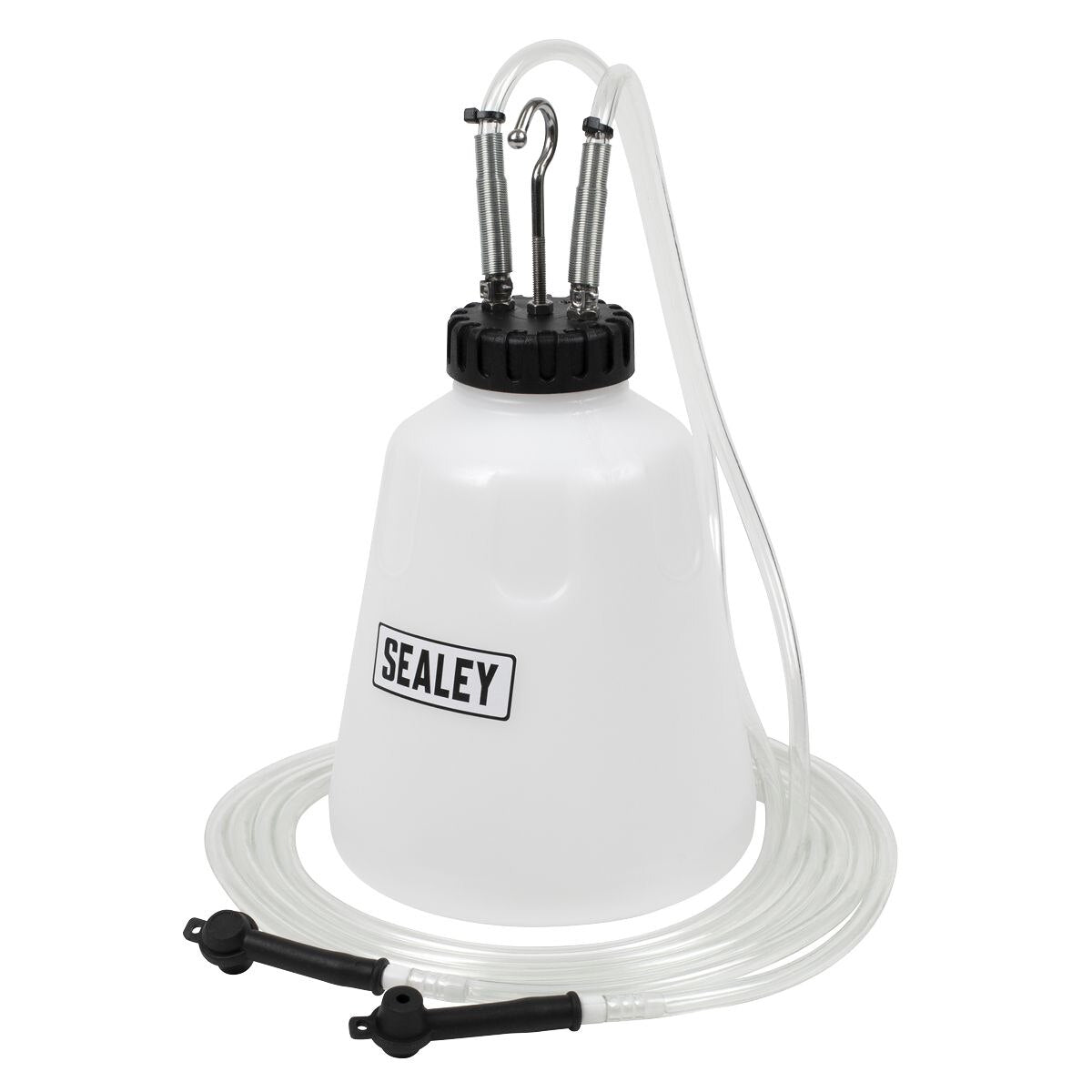 Sealey Hi-Flow Twin Pipe Brake Bleed Bottle 2L - Image 2