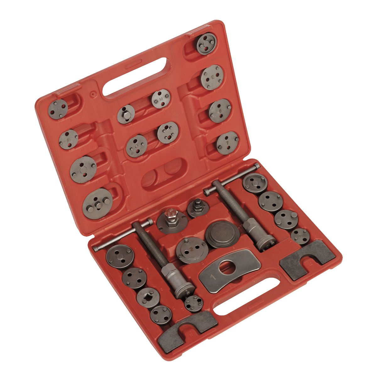 Sealey Brake Piston Wind-Back Tool Kit 30pc - Image 1