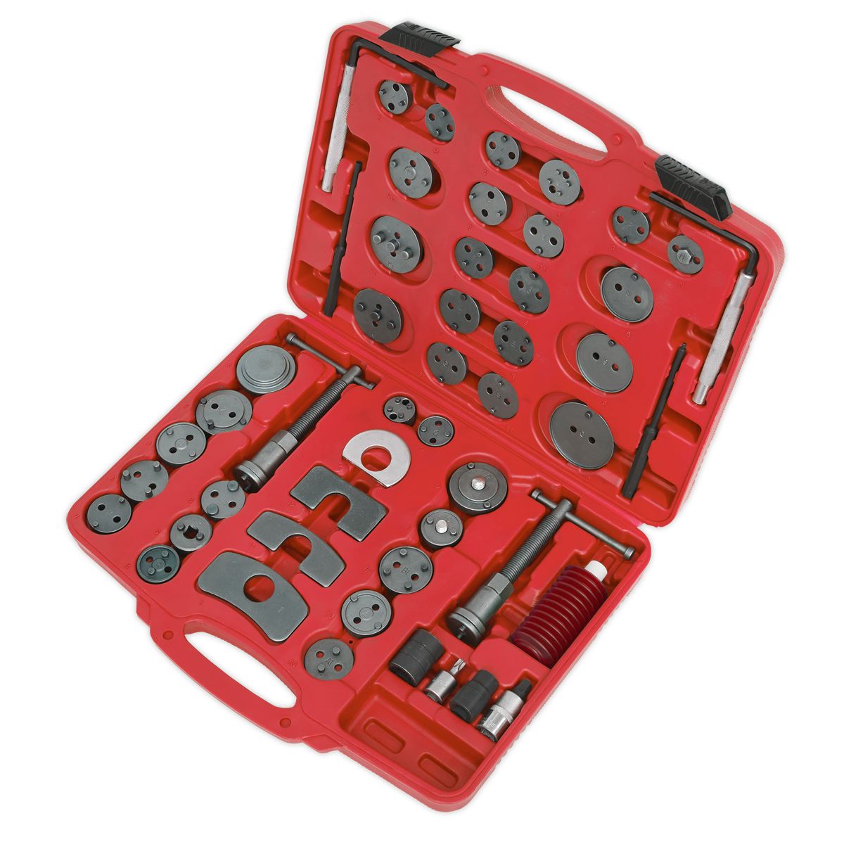 Sealey Brake Piston Wind-Back Tool Kit 50pc - Image 2