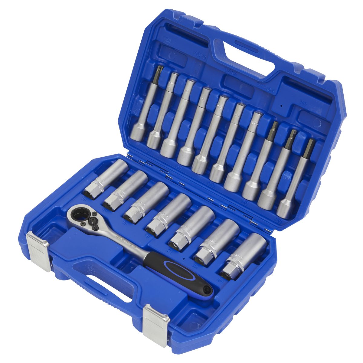 Sealey Shock Absorber Strut Nut Kit 18pc - Image 2