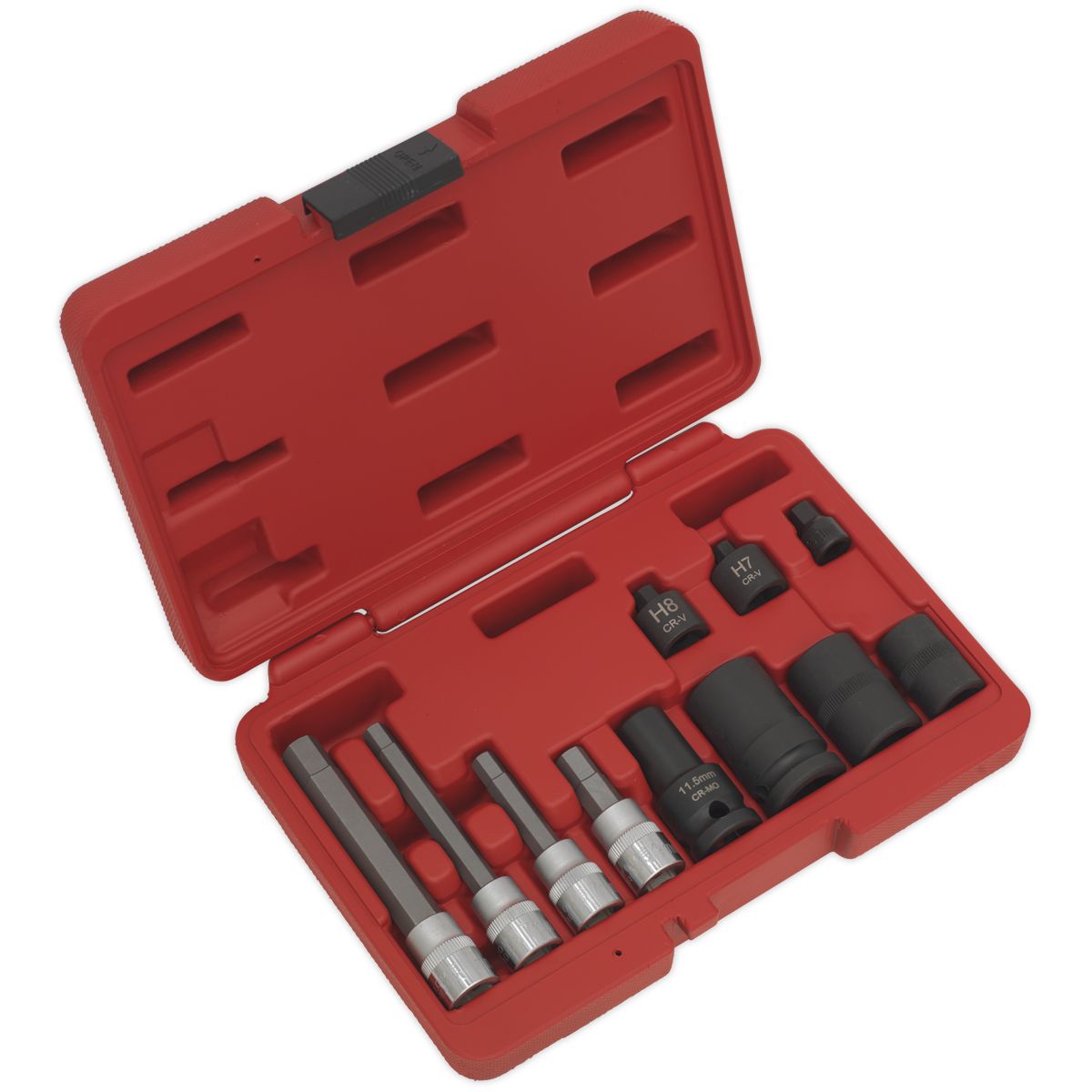 Sealey Brake Caliper Socket Set 11pc - Image 1