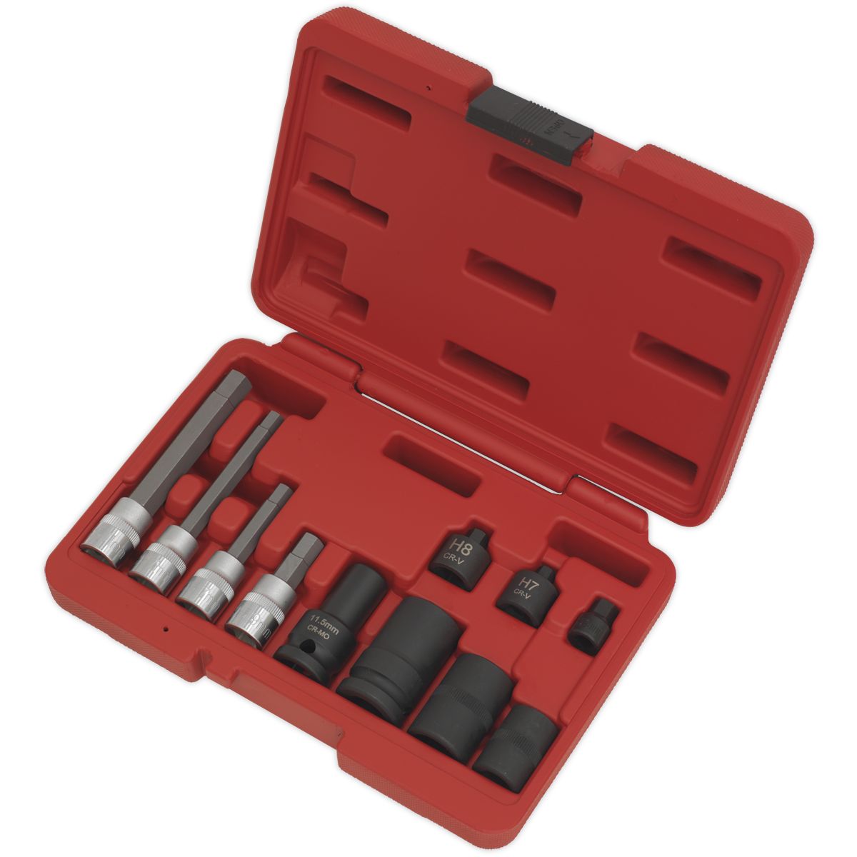 Sealey Brake Caliper Socket Set 11pc - Image 2