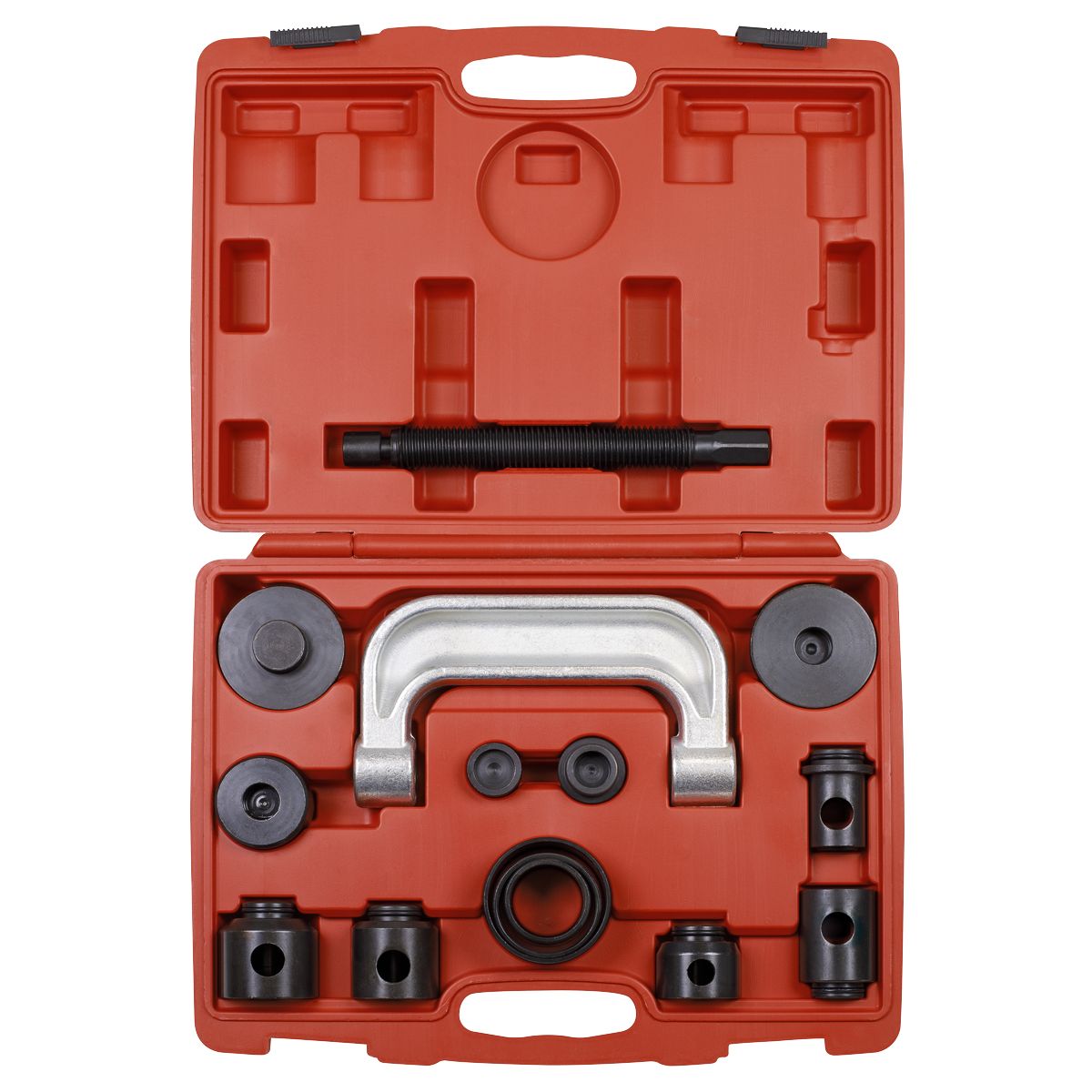 Sealey Lower Ball Joint Remover/Installer for Mercedes, Renault 14pc - Image 2