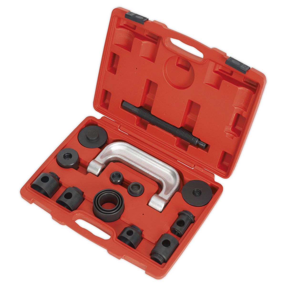 Sealey Lower Ball Joint Remover/Installer for Mercedes, Renault 14pc - Image 3