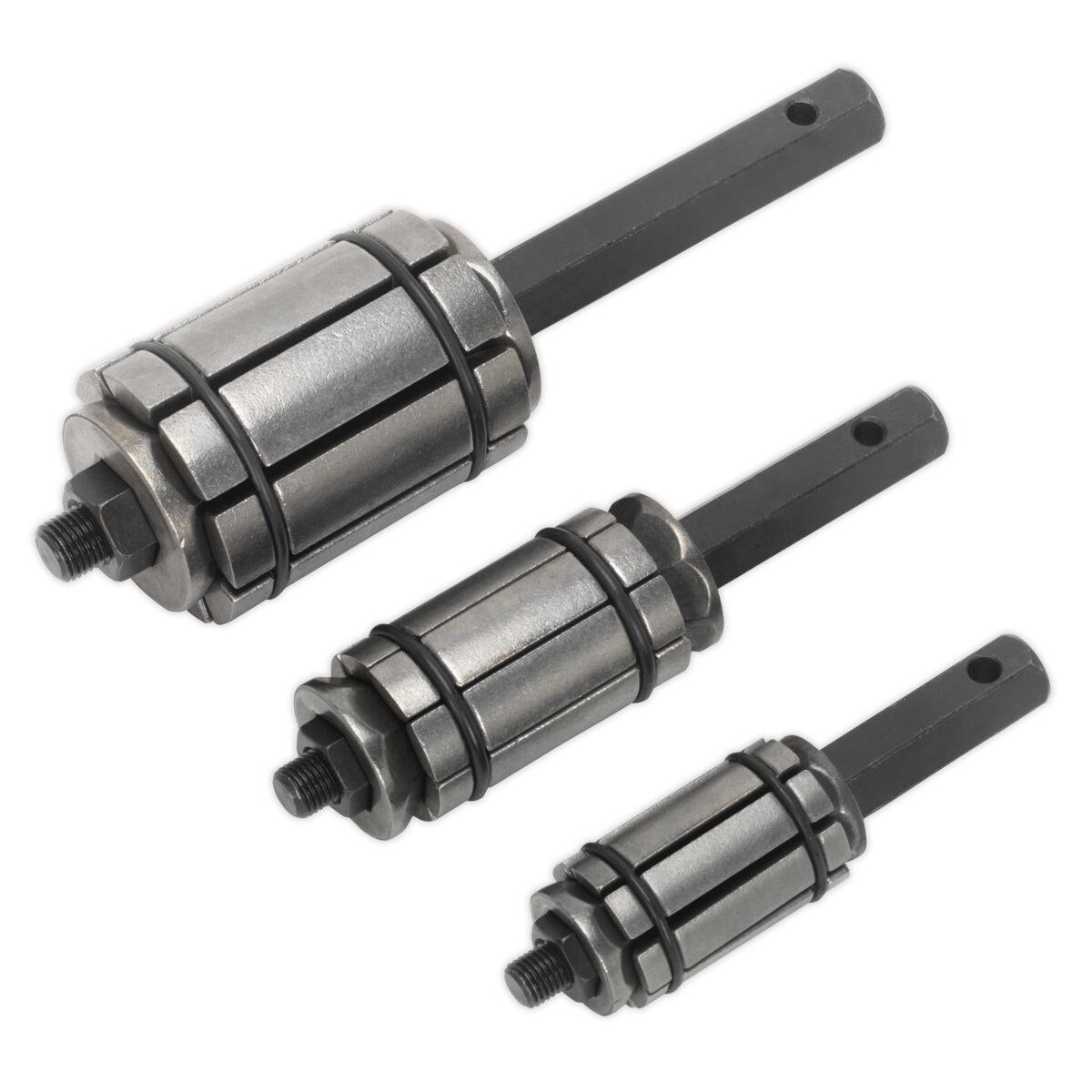 Sealey Exhaust Pipe Expander Set 3pc - Image 2
