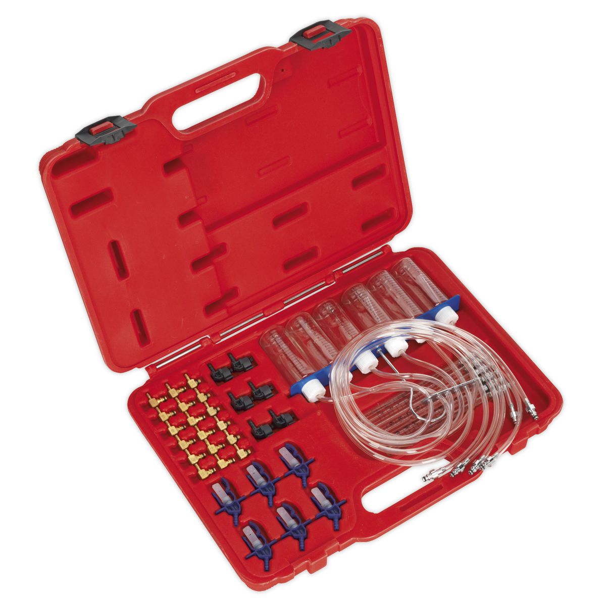Sealey Diesel Injection Leak Back Master Kit for Bosch/Delphi/Denso - Image 1