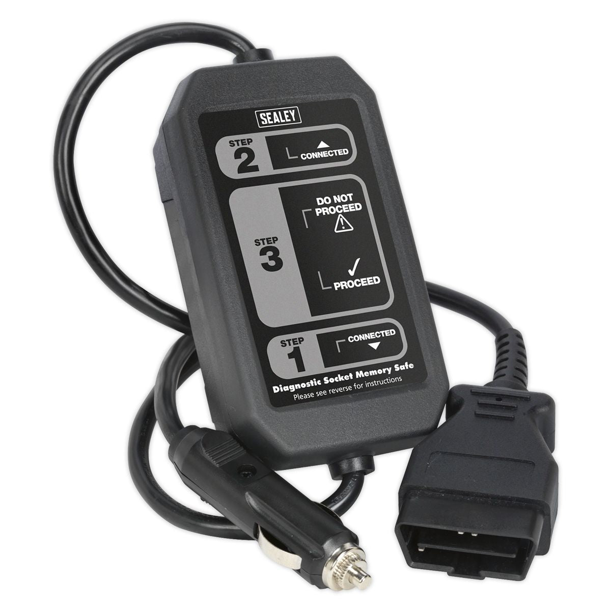 Sealey EOBD Diagnostic Socket Memory Safe - Image 2