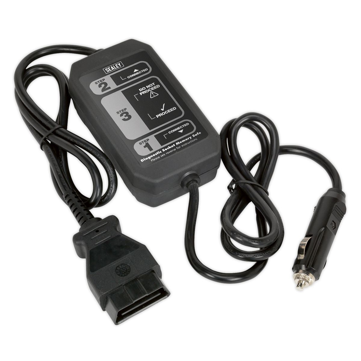 Sealey EOBD Diagnostic Socket Memory Safe - Image 3