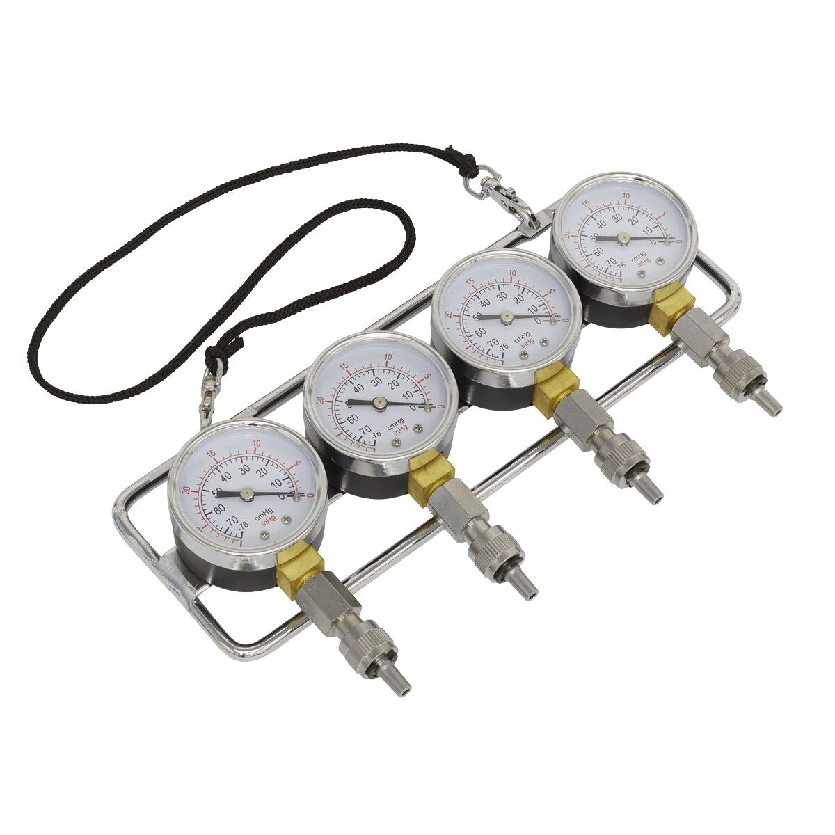 Sealey Carburettor Synchronizer (Vacuum, Mini-Type) - Image 6