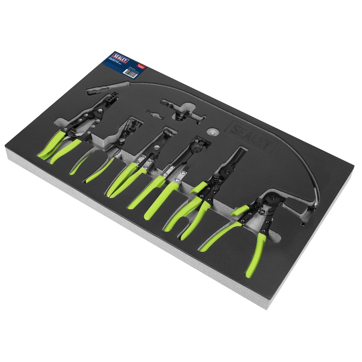 Sealey Hose Clip Removal Tool Set 7pc - Image 2