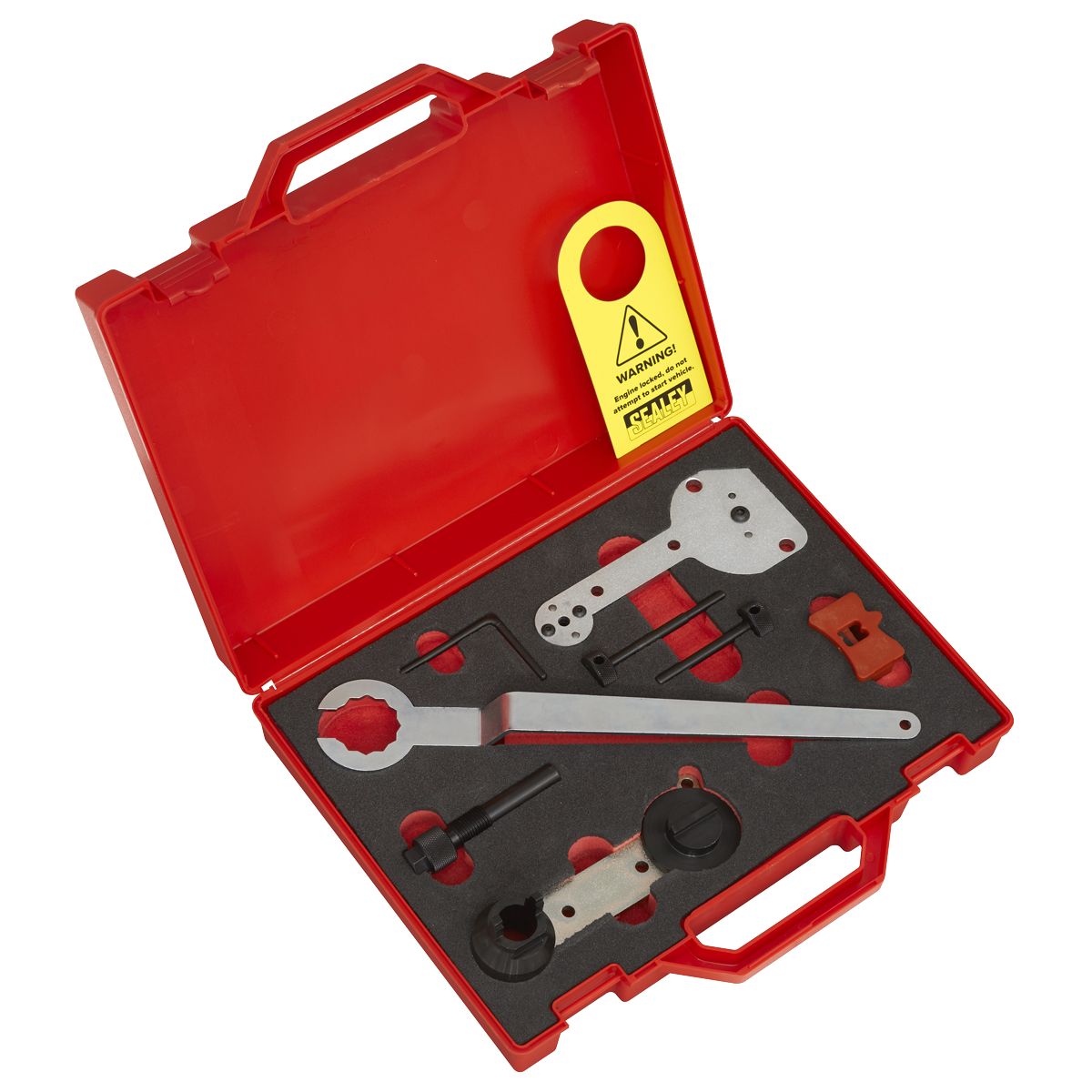 Sealey Petrol Engine Timing Tool Kit - VAG 1.0, 1.2, 1.4 TSi - Belt Drive - Image 1
