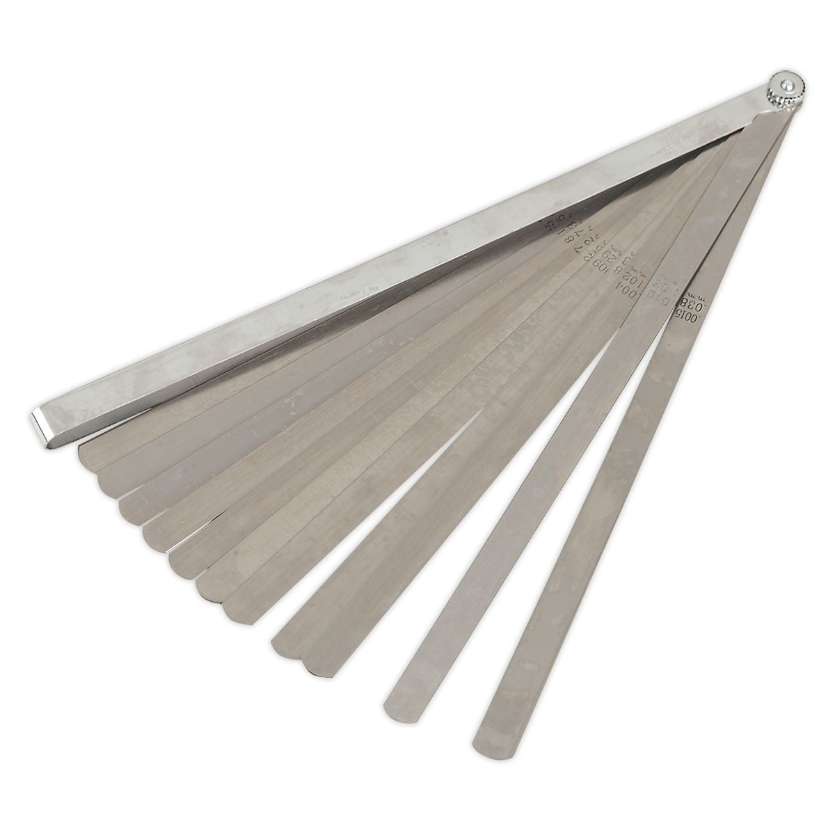 Sealey Extra-Long Dual Marked Feeler Gauge 25 Blade - Image 1