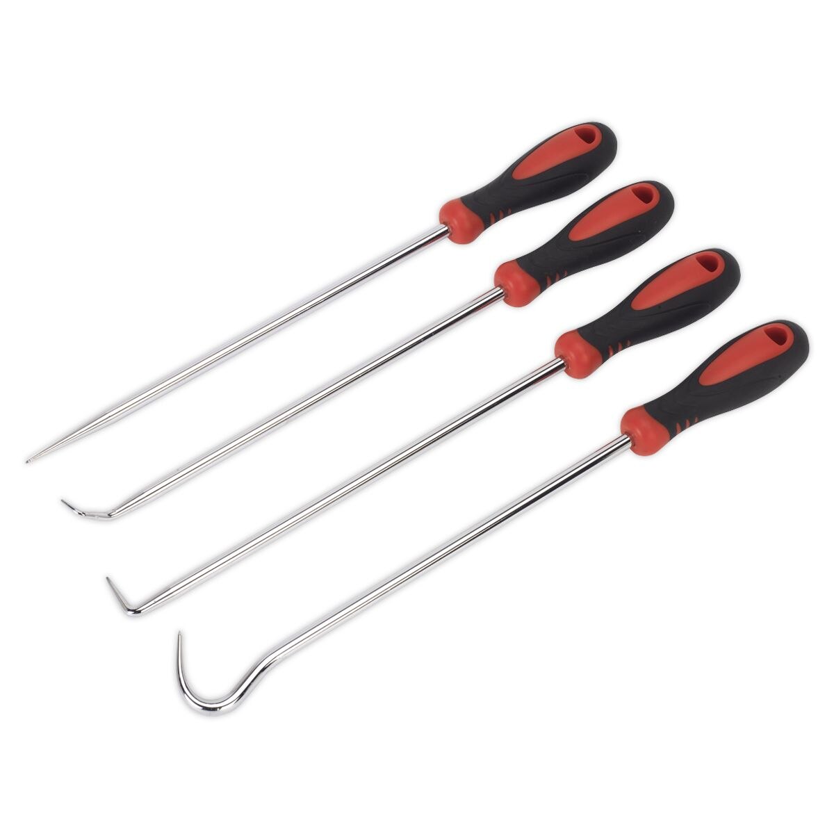 Sealey Extra-Long Pick & Hook Set 4pc - Image 2