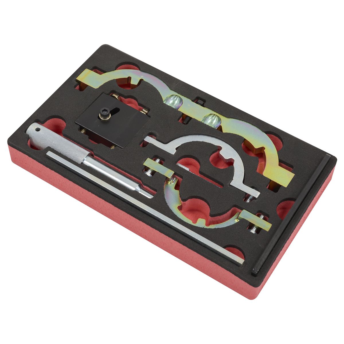 Sealey Petrol Engine Timing Tool Kit, GM, Chevrolet, Suzuki 1.0/1.2/1.4/1.6 - Chain Drive - Image 2