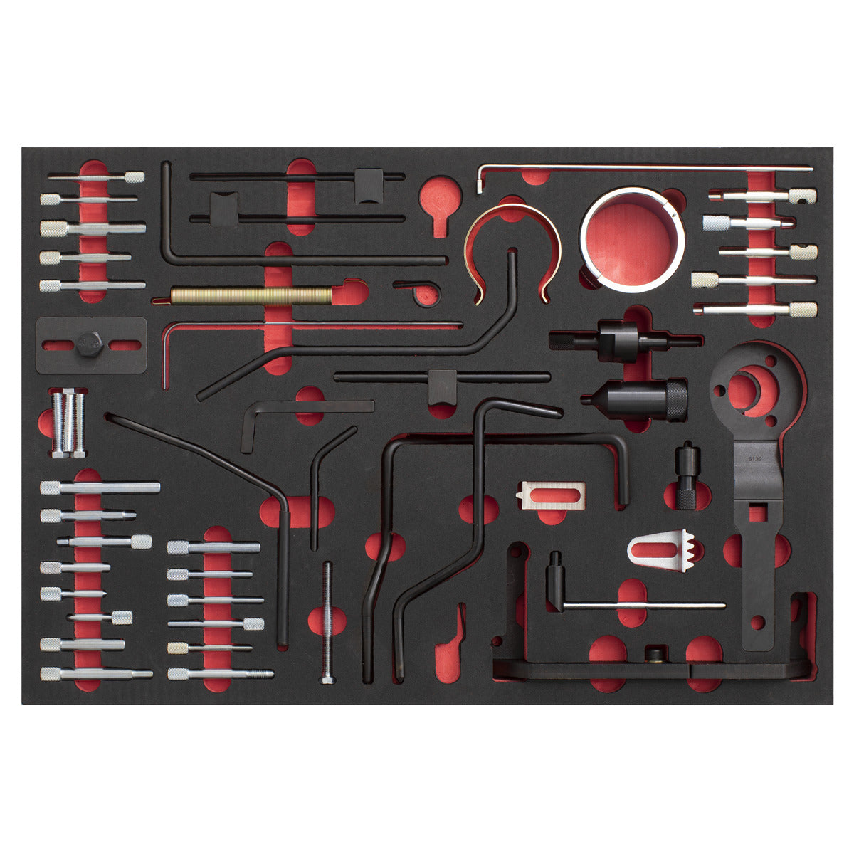 Sealey Diesel/Petrol Master Timing Tool Kit for PSA 48pc - Belt/Chain Drive VS5300MK
