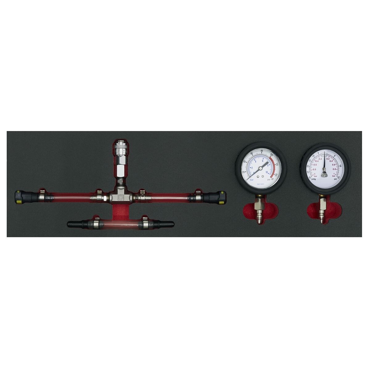 Sealey Fuel Pressure Gauge Set - Image 3