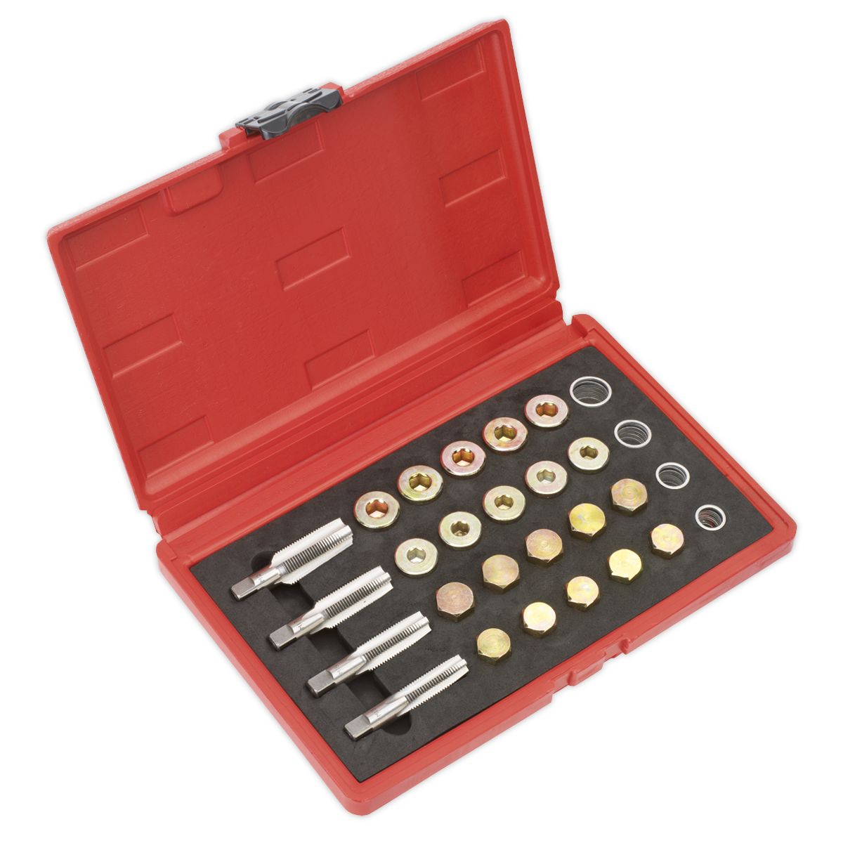 Sealey Drain Plug Thread Repair Set - Image 1