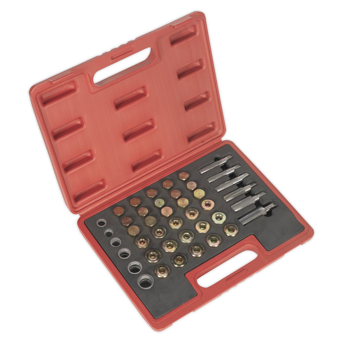 Sealey Oil Drain Plug Master Thread Repair Set - Image 1