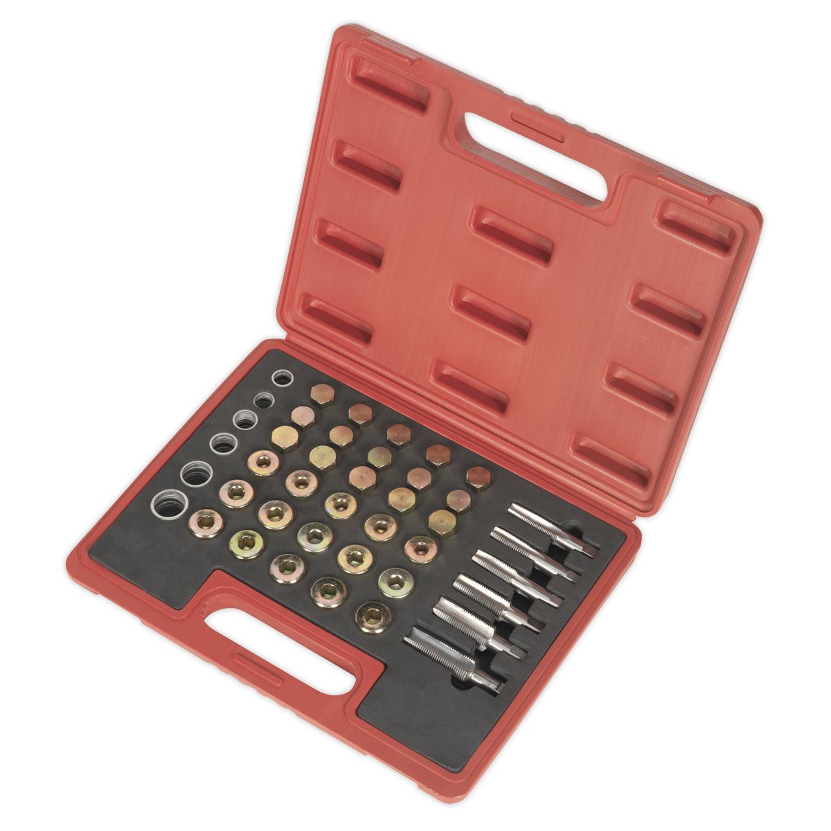 Sealey Oil Drain Plug Master Thread Repair Set - Image 2