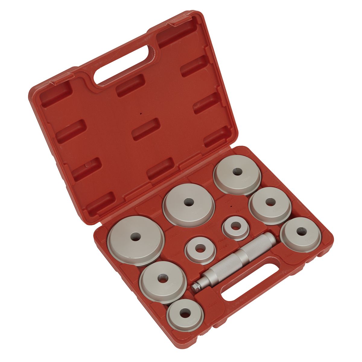 Sealey Aluminium Bearing Race & Seal Driver Set 10pc - Image 1