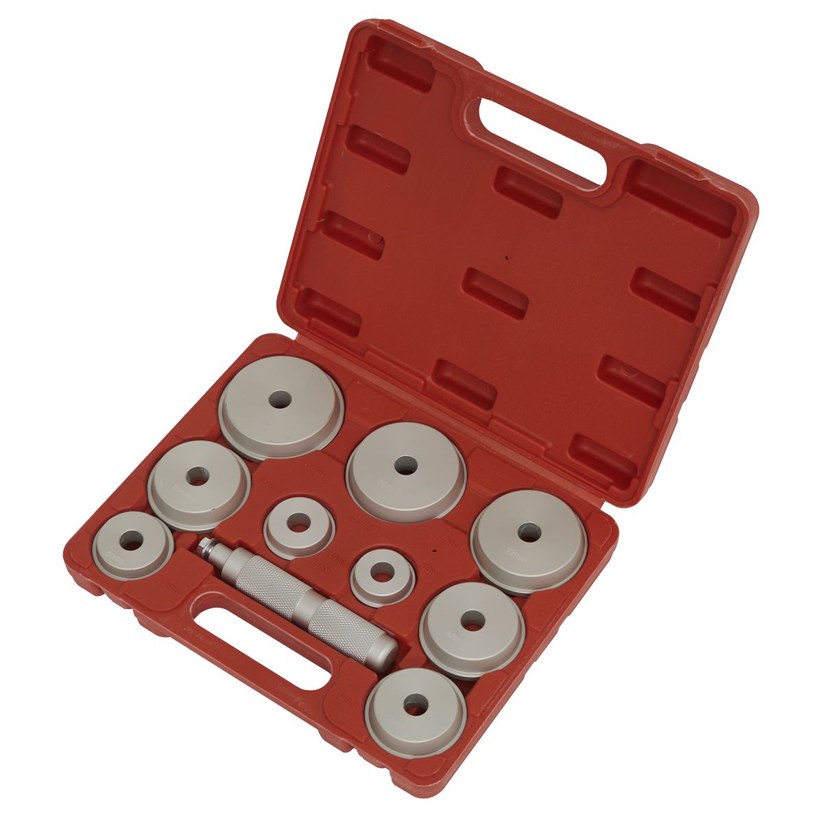Sealey Aluminium Bearing Race & Seal Driver Set 10pc - Image 2